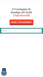 Mobile Screenshot of downtownbrooklyn-dental.com